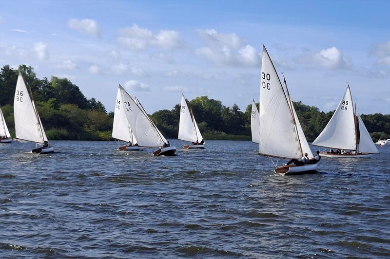 Busy weekend at Horning SC - Yare & Bure open meeting photo copyright Stuart Bailey taken at Horning Sailing Club and featuring the Yare & Bure One Design class