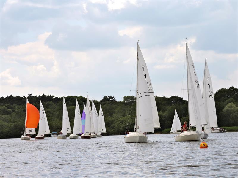 Yeoman & Kinsman Nationals at Horning photo copyright Holly Hancock taken at Horning Sailing Club and featuring the Yeoman/Kinsman class