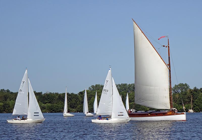 Yeoman Class 50th Anniversary Nationals on the Norfolk Broads photo copyright Ivan Ringwood taken at Norfolk Broads Yacht Club and featuring the Yeoman/Kinsman class