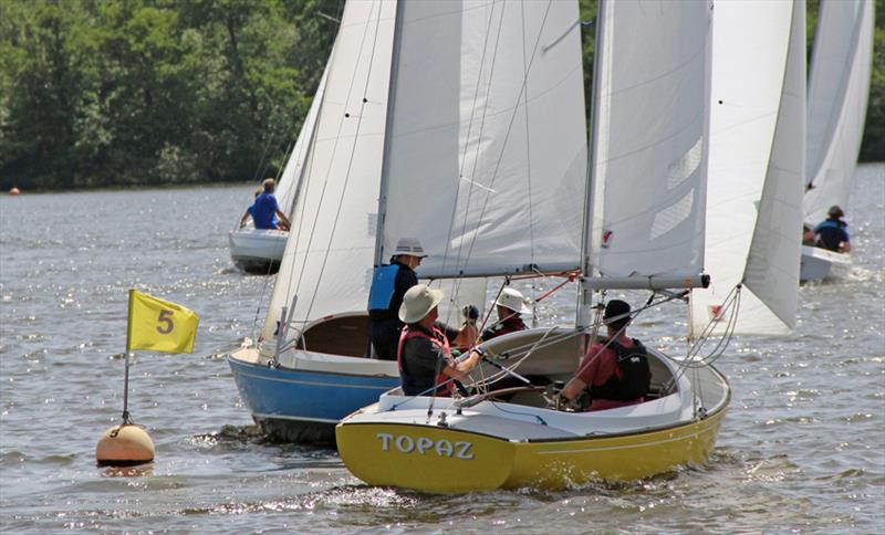 Yeoman Class 50th Anniversary Nationals on the Norfolk Broads photo copyright Steve Haines taken at Norfolk Broads Yacht Club and featuring the Yeoman/Kinsman class