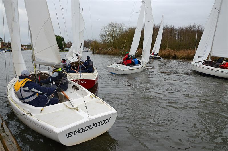 Boxing Day Spoon race at Snowflake SC photo copyright Neil Foster Photography taken at Snowflake Sailing Club and featuring the Yeoman/Kinsman class