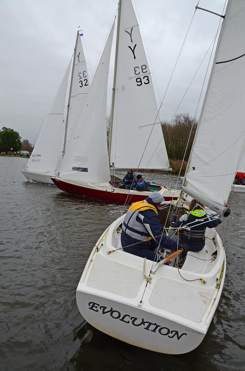 Boxing Day Spoon race at Snowflake SC photo copyright Neil Foster Photography taken at Snowflake Sailing Club and featuring the Yeoman/Kinsman class