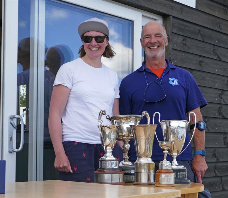 Winners Flip Dugdale and Roger Hannant in the Yeoman Broadland Nationals 2022 - photo © Michael Holmes