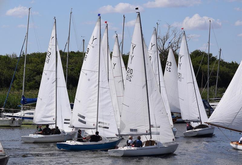 Yeoman start during Horning Sailing Club Regatta Week 2022 - photo © Holly Hancock