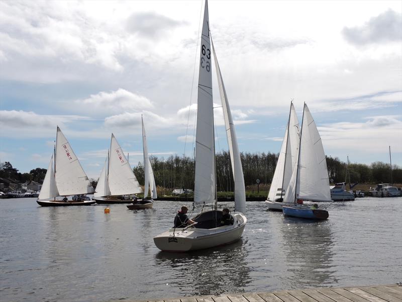 Easter weekend at Horning Sailing Club photo copyright Holly Hancock taken at Horning Sailing Club and featuring the Yeoman/Kinsman class