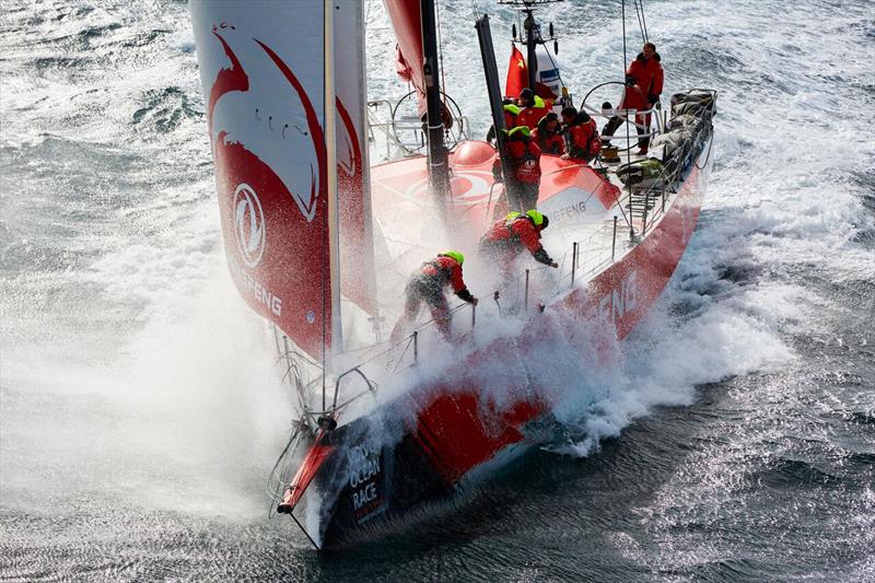 Zhik partner with Dongfeng Race Team photo copyright Juerg Kaufmann taken at  and featuring the  class