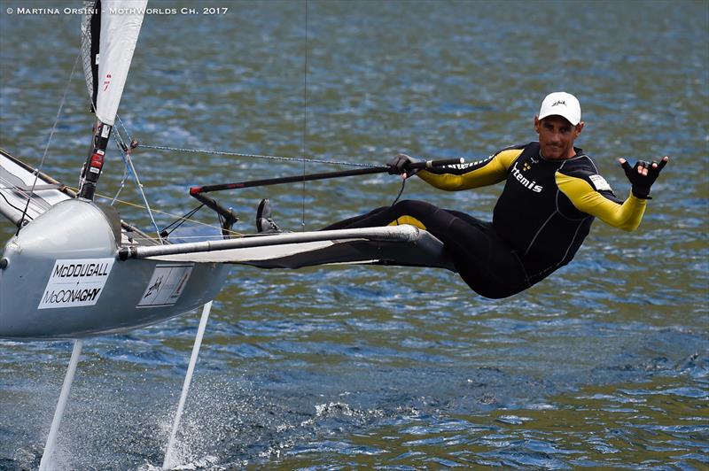 Hands up - who is wearing the Zhik Boot 460? Francesco Bruni! photo copyright Martina Orsini taken at Fraglia Vela Malcesine and featuring the  class