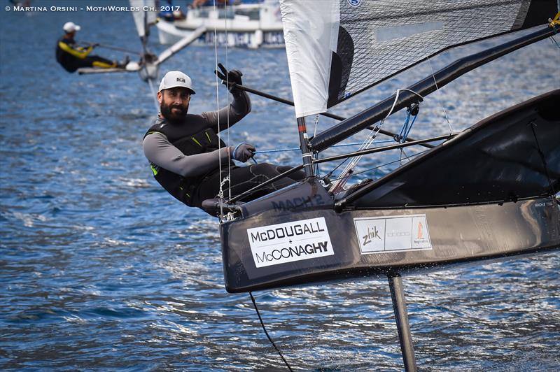 Hands up - who is wearing the Zhik Boot 460? Nicola DeCarli! photo copyright Martina Orsini taken at Fraglia Vela Malcesine and featuring the  class