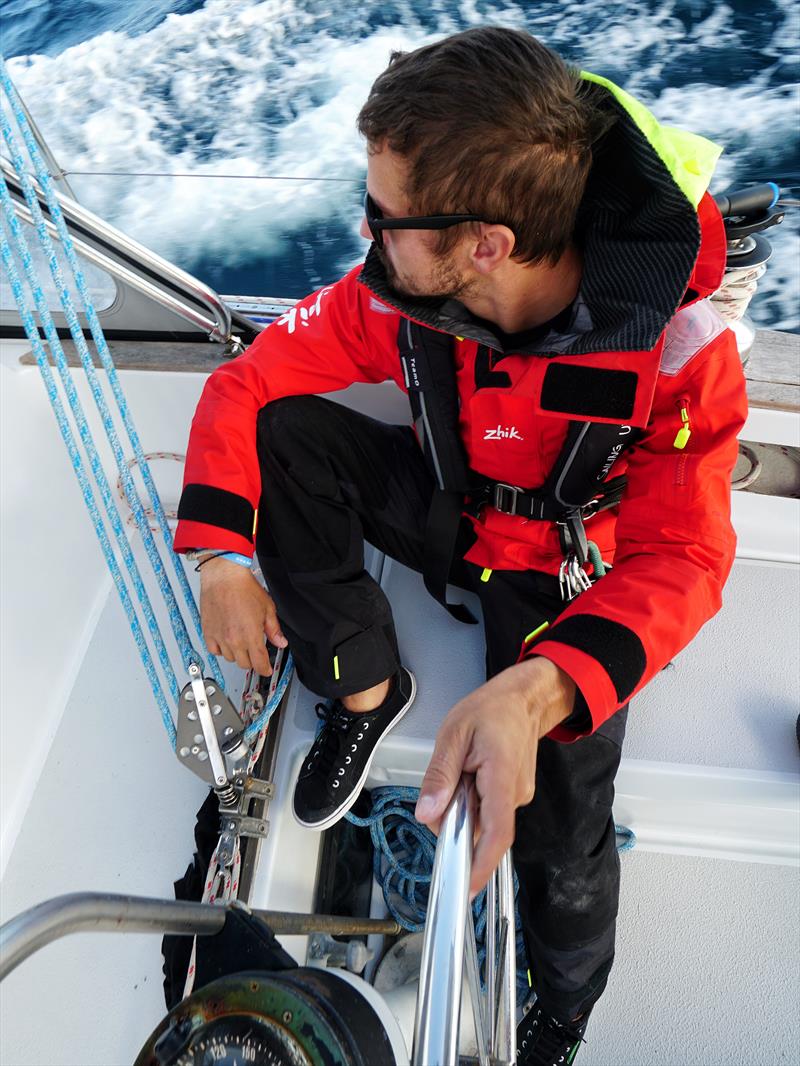 Dan decked out in her Zhik sailing gear - photo © Sailing Uma