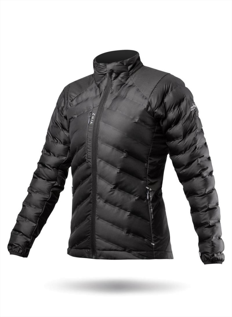 Zhik women's Black Cell Puffer - photo © Zhik